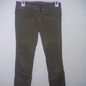 Fantastic and forever green info jeans str8 pants